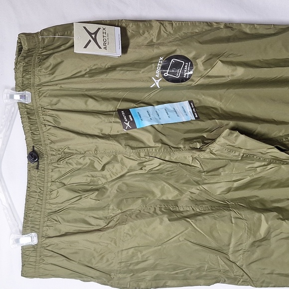 Arctix Rain Pants Packable Water Repellent Rain Gear Mens Olive - Picture 4 of 16